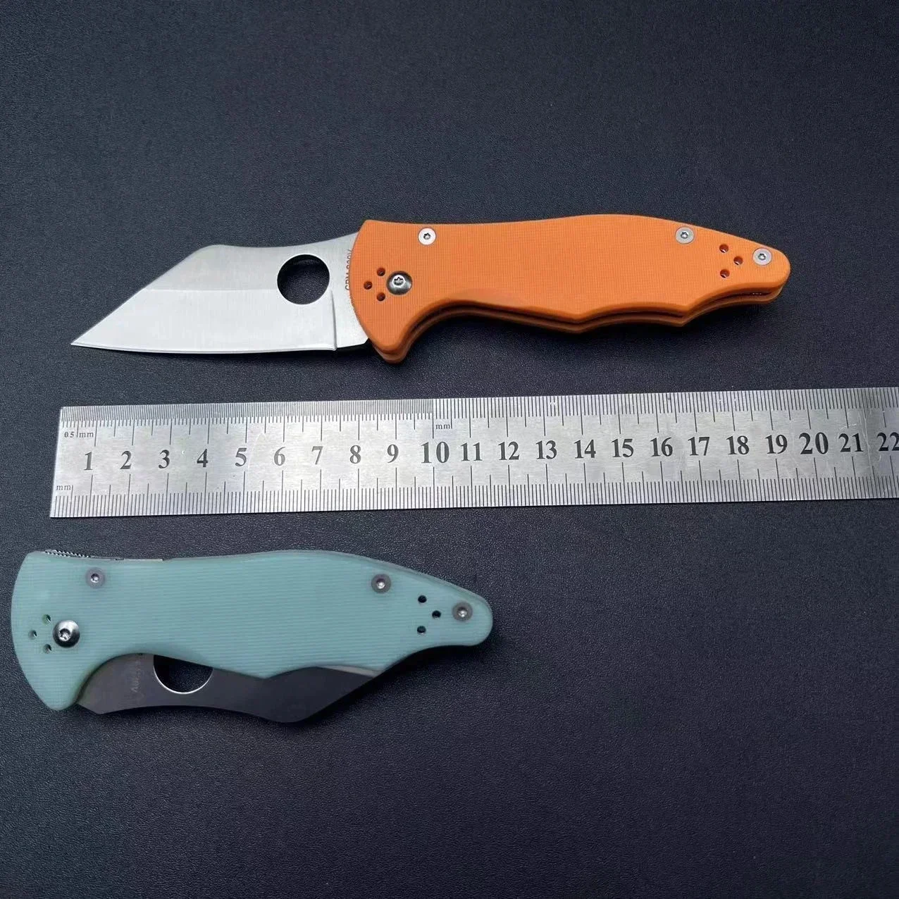 Тактический складной нож высокой твердости CPM 20CV 60HRC ручка из углеродного волокна