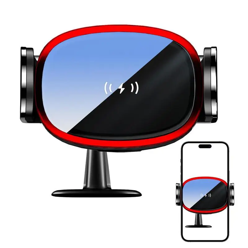 

Автомобильное беспроводное зарядное устройство с поворотом на 360 градусов, автомобильный держатель для телефона 4,7-7,2 дюймов, 15 Вт, быстрая зарядная станция