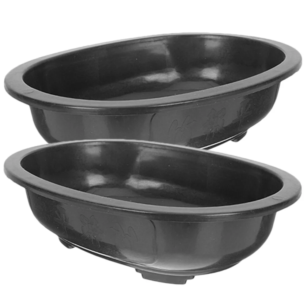 

Bonsai Tree Large Pot Gardening Planter Container Planting Pots Supply Household Flowerpot Plastic Reusable