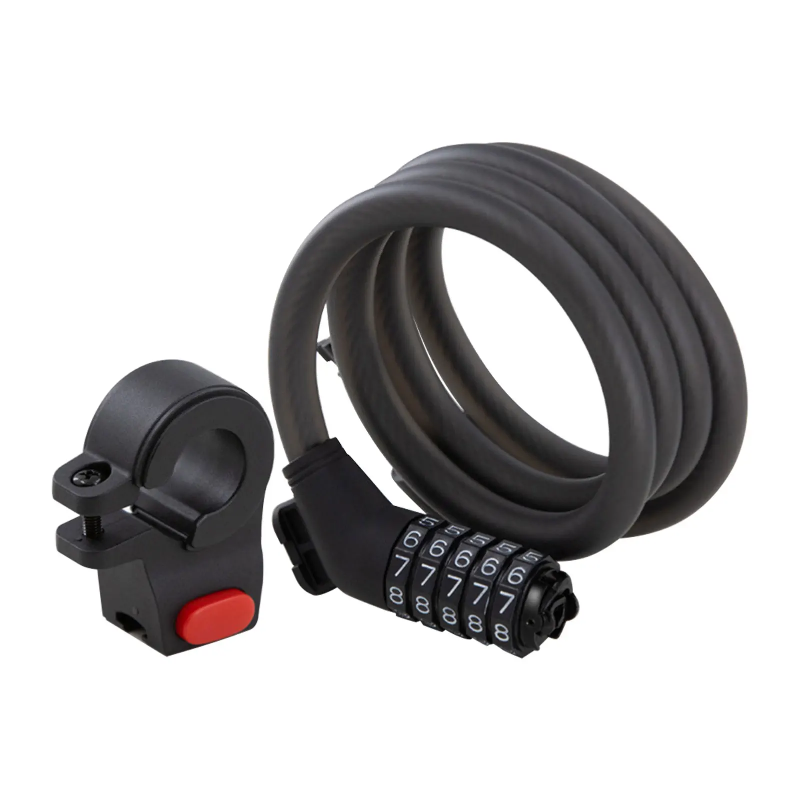 

Motorcycle Safety Anti Theft Durable Rubber Scooter Password Lock Outdoor Multi Functional High Security Easy Use Universal