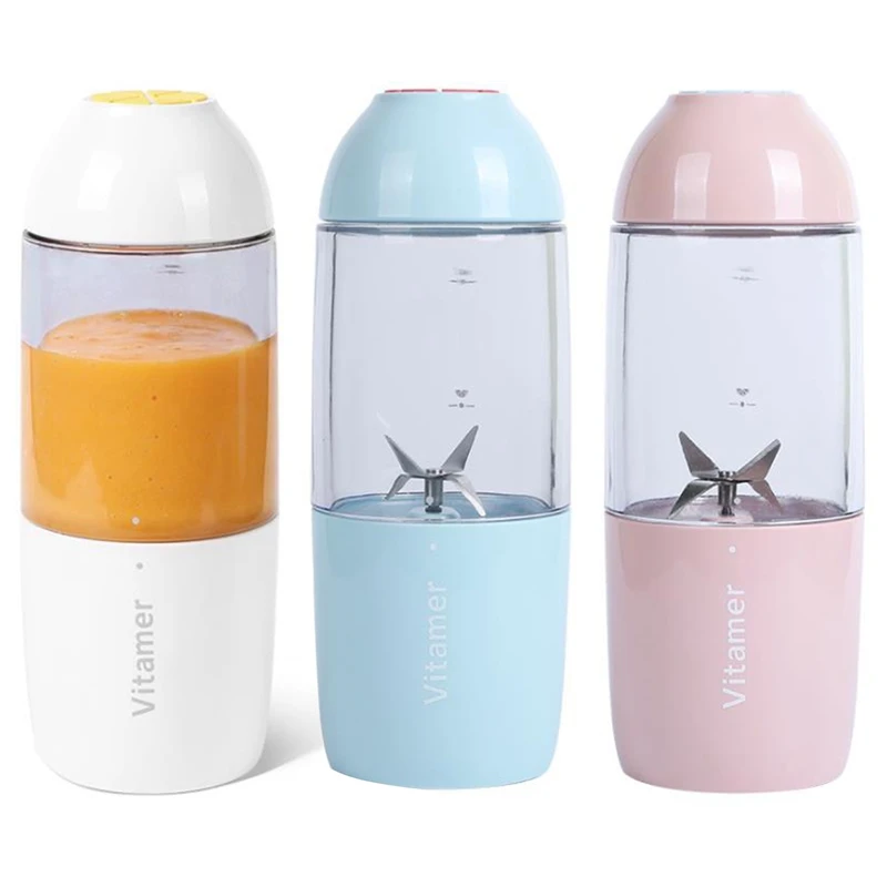 

Портативный блендер для смузи с витамином, 400 мл, 4000 мАч