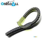 onetoall 20 pcs 13 cm earthworm fishing lure volume tail worm bait artificial silicone jigging wobblers simulation swimbait gear