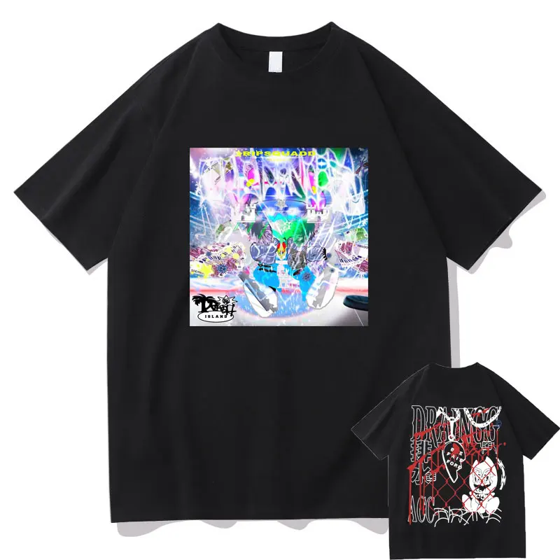 

Футболка Bladee Мужская/Женская художественная, трендовые топы с надписями на скейтборде, банде, хипстерские футболки унисекс
