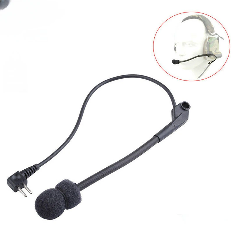 Replacement Z Tactical Mic Z040 Z Tac Microphone Parts For COMTAC II Headset Military Hunting Wargame Airsoft Headset Accessorie