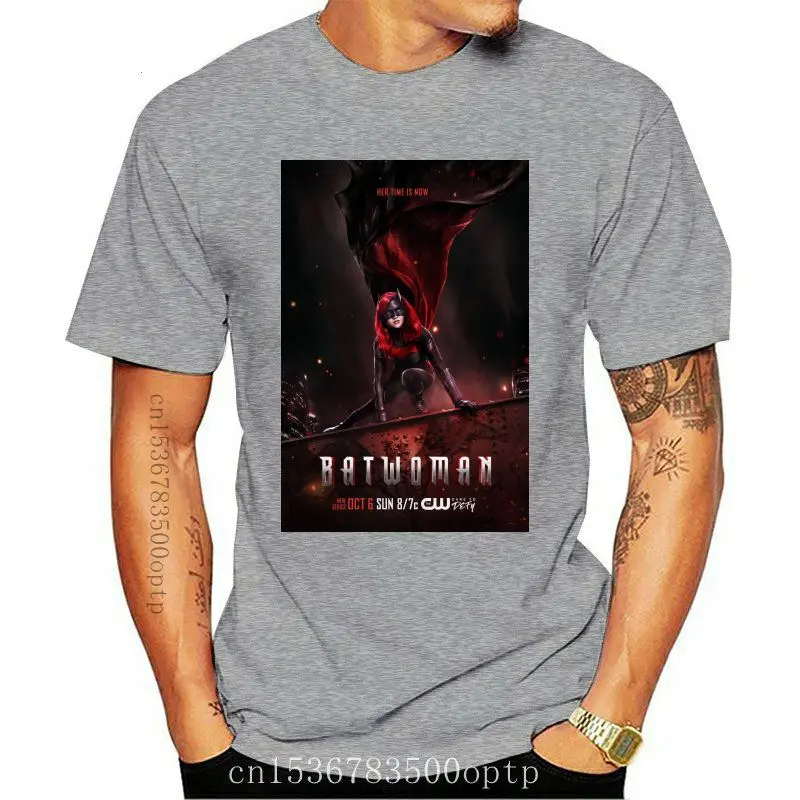 

Camiseta clásica de Batwoman, camisa negra de película, m-xxxl, 2021