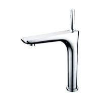 luxury hotel mixer white fashion style modern basin faucet made in spain brass basin faucet