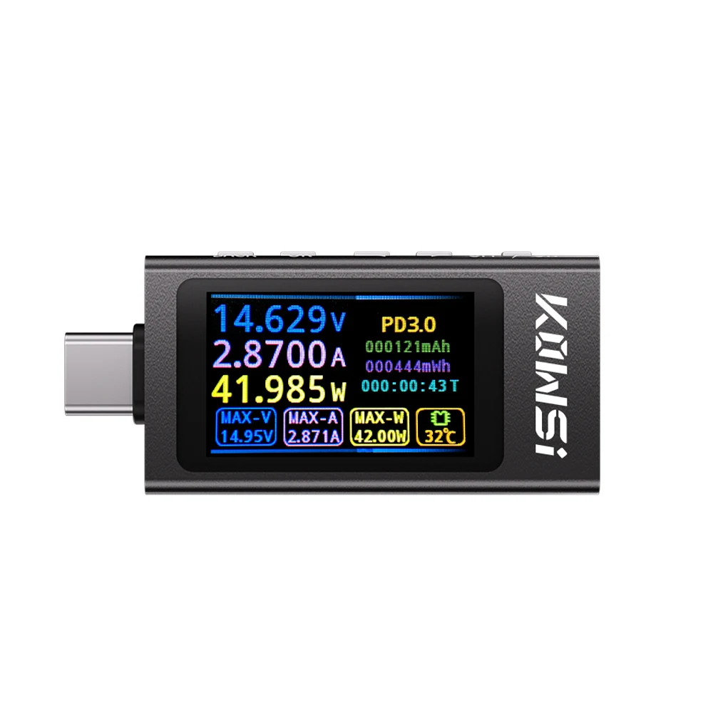 

Измеритель мощности KWS-X1 DC 4В-30В 12А 280Вт