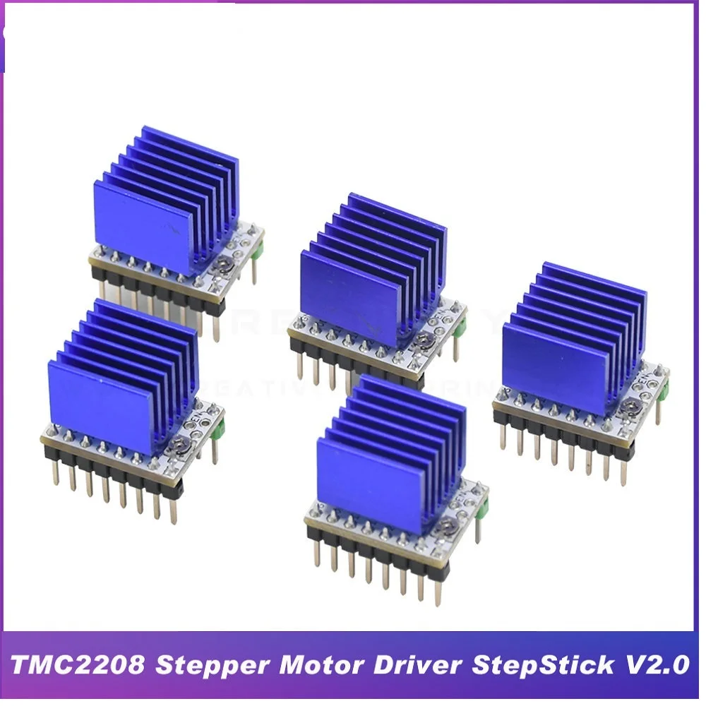 

Discount 5PCS Makerbase MKS TMC2208 2208 Stepper Motor Driver StepStick V2.0 3D Printer Parts ultra silent For SGen_L Gen_L