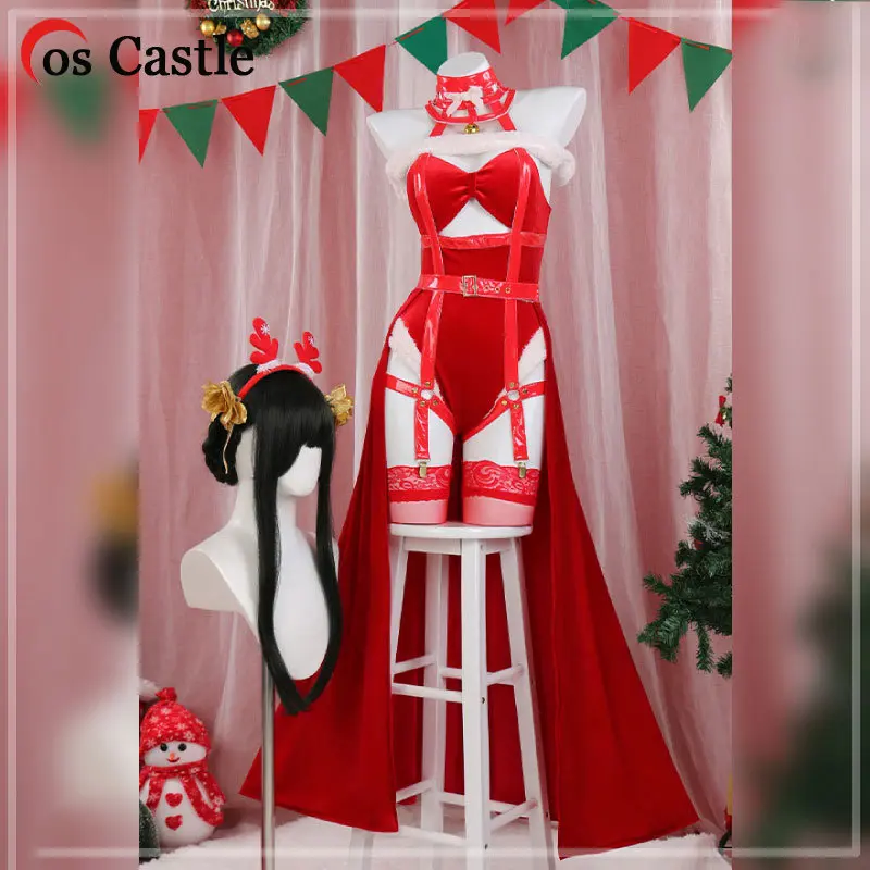 

Cos Castle Anime SPY×FAMILY Yor Forger Doujin Cosplay Costume ヨル・フォージャー Christmas New Year Birthday Party Cosplay Costume