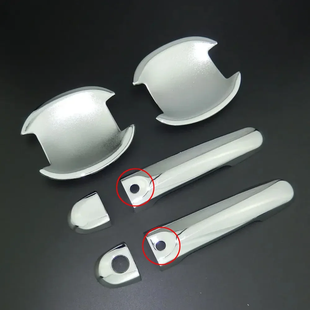 

Накладка на дверную ручку для Nissan Juke 2011-2018, хромированная накладка на дверную ручку из АБС-пластика, накладка на дверную чашу, Стайлинг автомобиля 2012, 2013, 2014, 2015, 2016, 2017