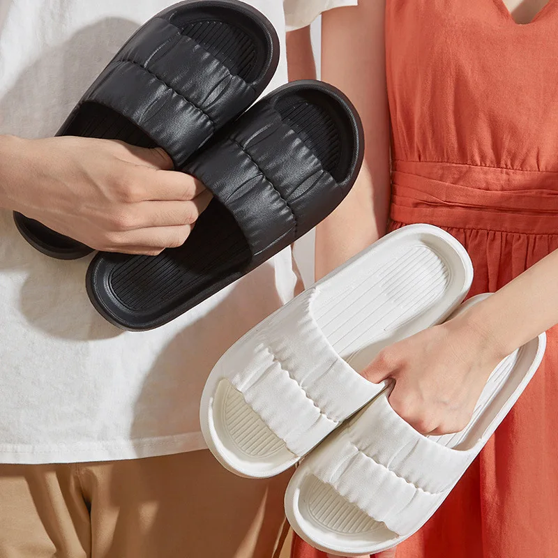 

Women Slippers Soft Sole Cloud Summer Beach Thick Platform Slipper Sandals Women Korean Eva Slippers for Home Flip Flops Woman