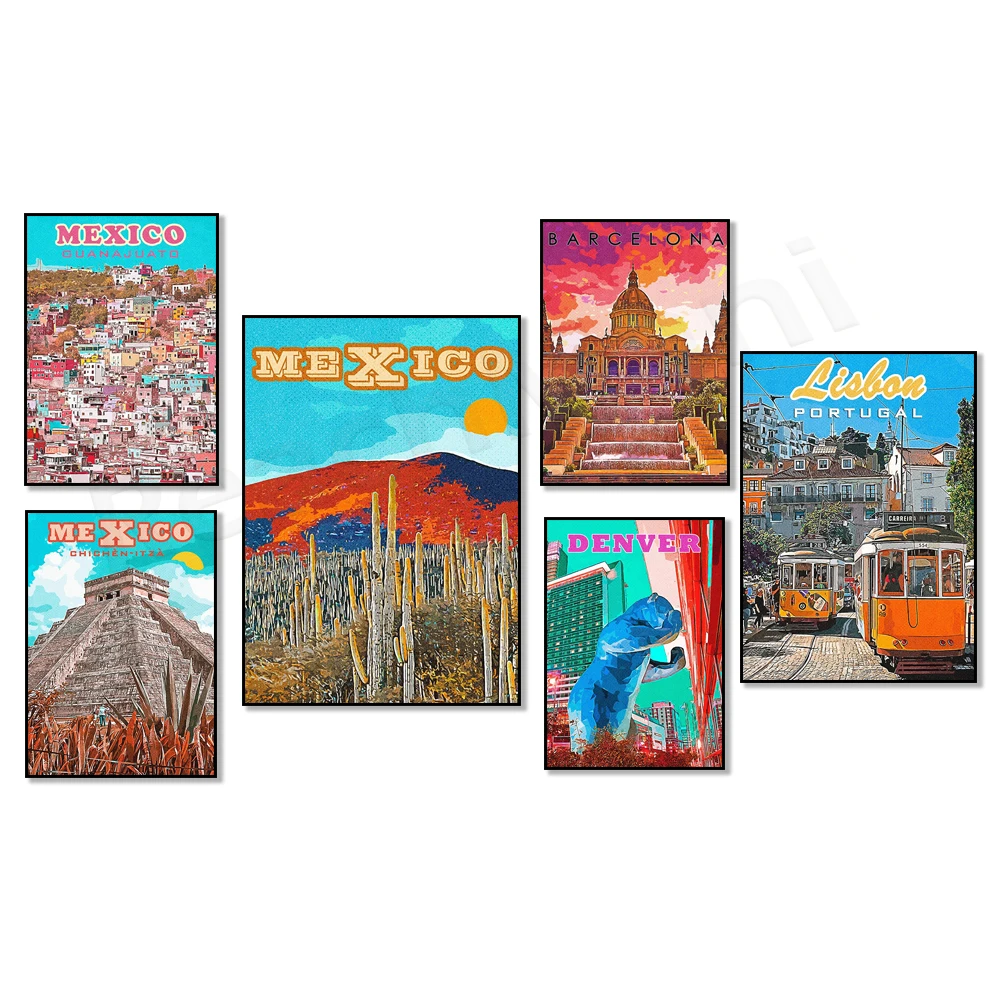 Печать на холсте Barcelona Museum ReachMani