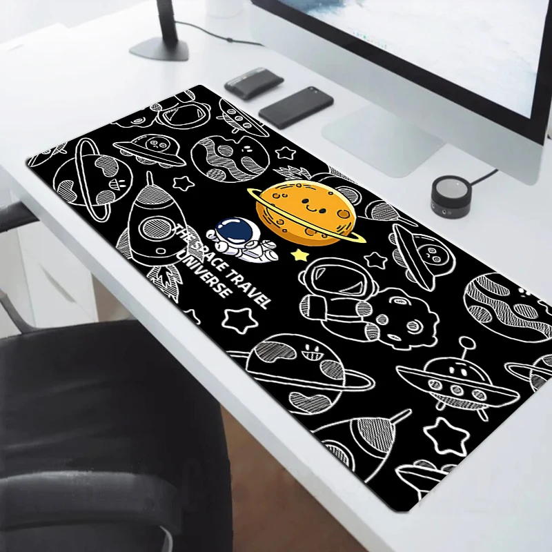 

Astronaut Mausepad Gaming Laptops Mouse Mats Computer Accessories Deskmat Gamer Keyboard Pad Non-slip Mat Pc Cabinet Mause Pads