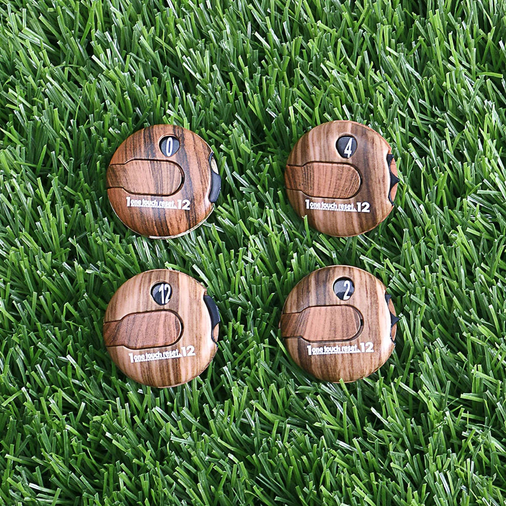 

Golf Scorer Hat Clip Glove Clip Stroke Counter Compact Scorer Golf Score Keeping Carrying Convenient Hat Clip Glove Clip