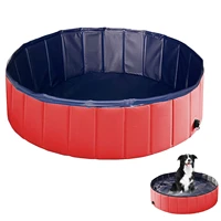 foldable dog pool foldable pvc dog pool foldable doggie duck swimming pool collapsible pvc outdoor bathing tub for large small