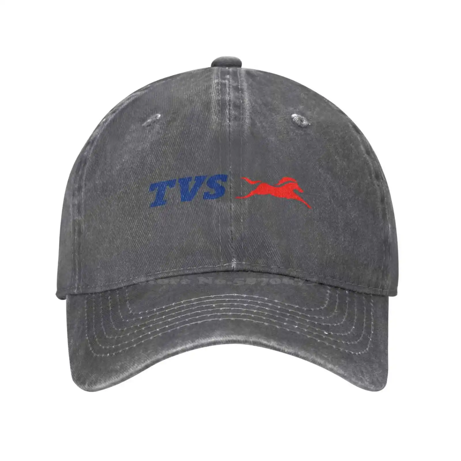 

TVS Motor Logo Printed Graphic Brand Logo High-quality Denim cap Knitted hat Baseball cap