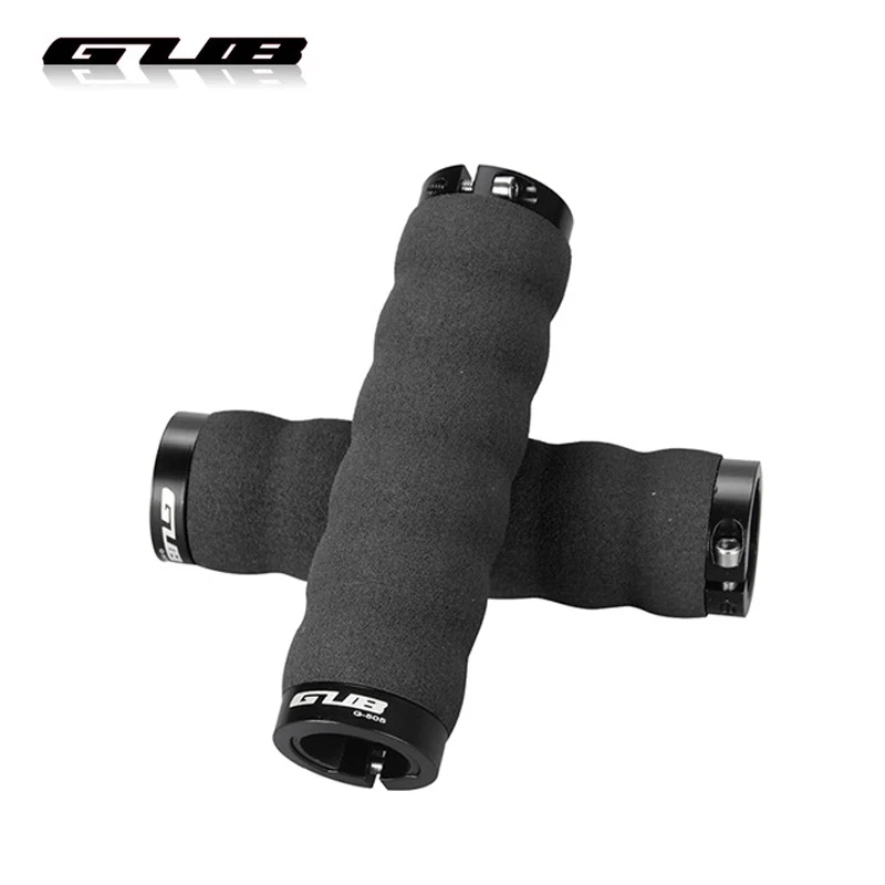 

GUB Bicycle Grips MTB Rubber Sponge Handlebar Grips Anti-skid Shock-absorbing Soft Bike Grips 1 Pair Ultraight Cycling Handlebar