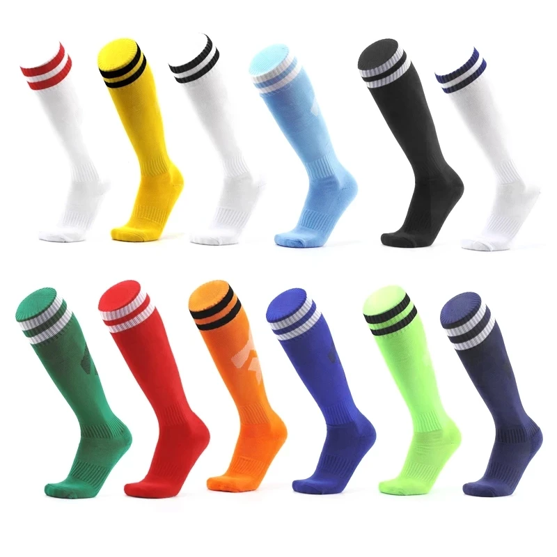 

Running Compression Socks Soccer Socks Football Tube Over Knee High Stockings Men's Sports Socks for Marathon Cycling Football