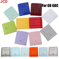 jcd 19 colors high quality game card housing box case replacement for gameboy gb game cartridge housing shell for gbc card case