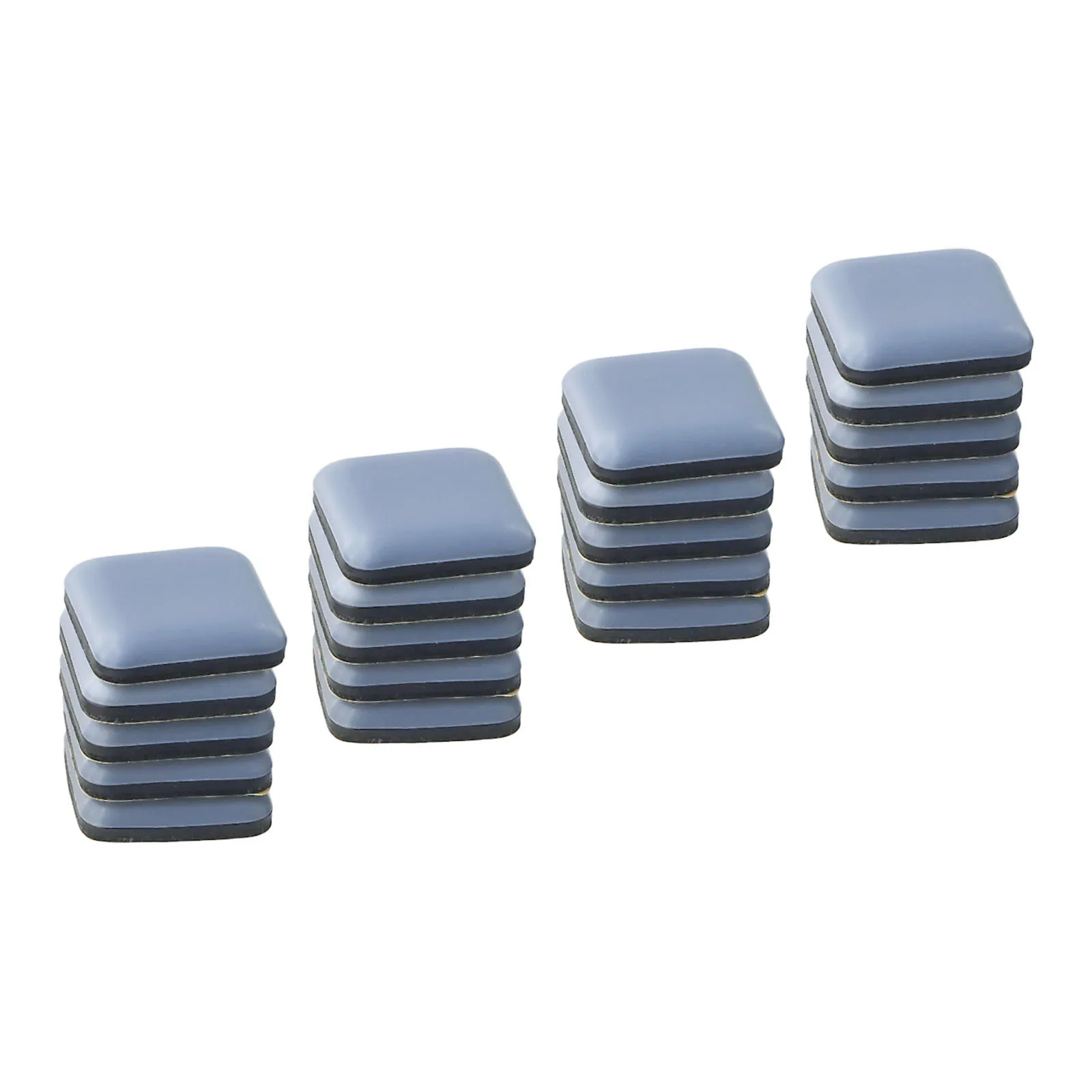 Для перемещения тяжелой мебели ползунки для из твердой древесины 25x25 мм синий