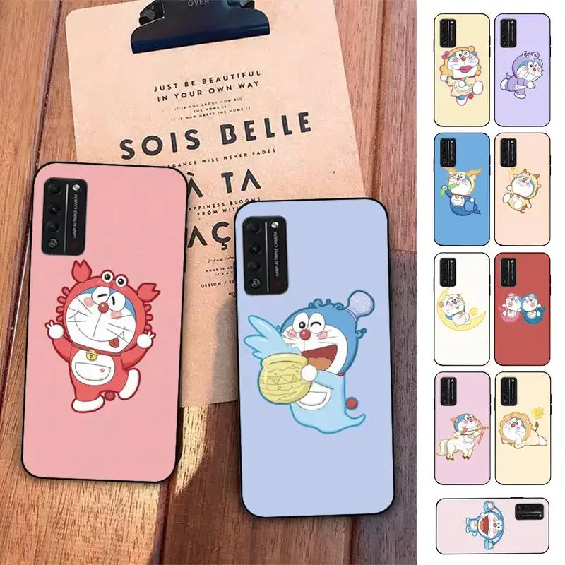 

BANDAI 12 Constellations Doraemon Phone Case for Huawei Honor 10 i 8X C 5A 20 9 10 30 lite pro Voew 10 20 V30