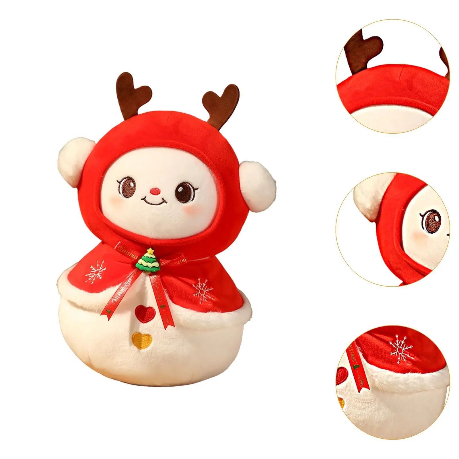 Рождественская мягкая кукла праздничное украшение для дома офиса магазина