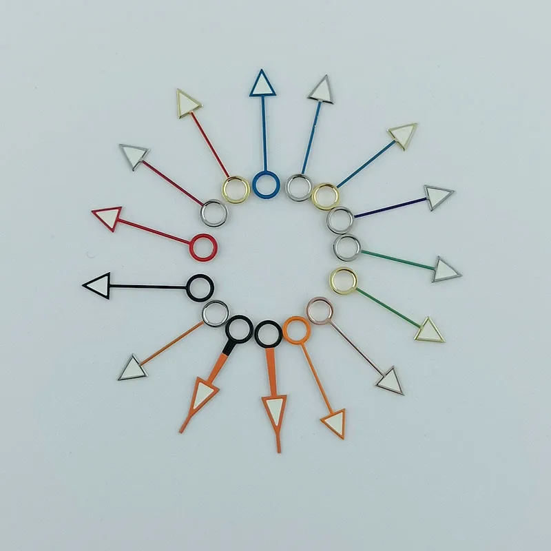 Стрелки часов зеленые суперсветящиеся подходят для механизма NH 34 аксессуары