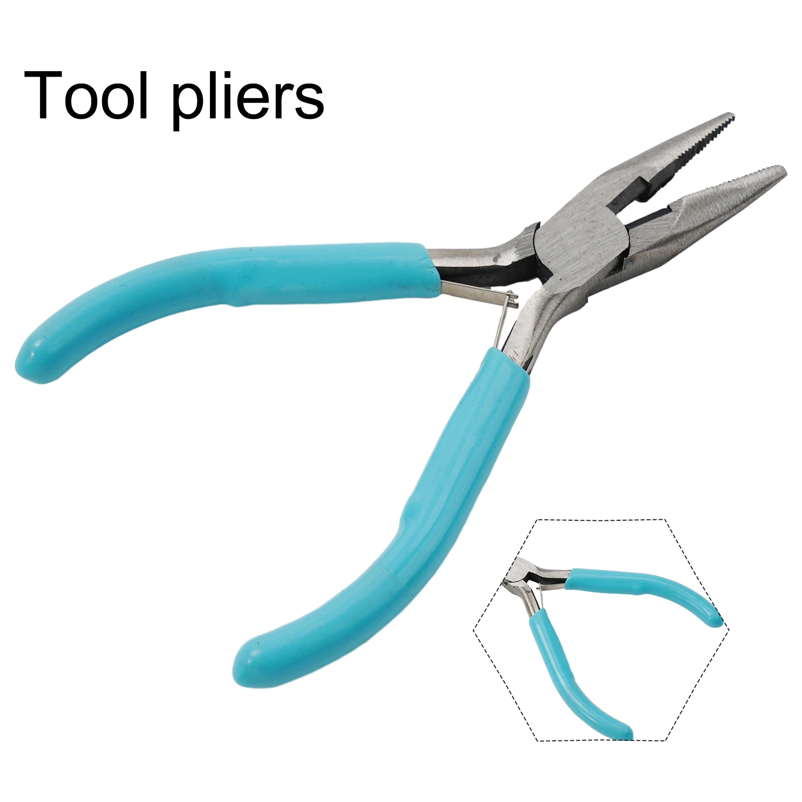 

1pc Small Plier Toothed Belt Edge Bent Nose Pliers Needle Nose Pliers For Jewelry Beads Accessories Crafts Hand Tools Pliers