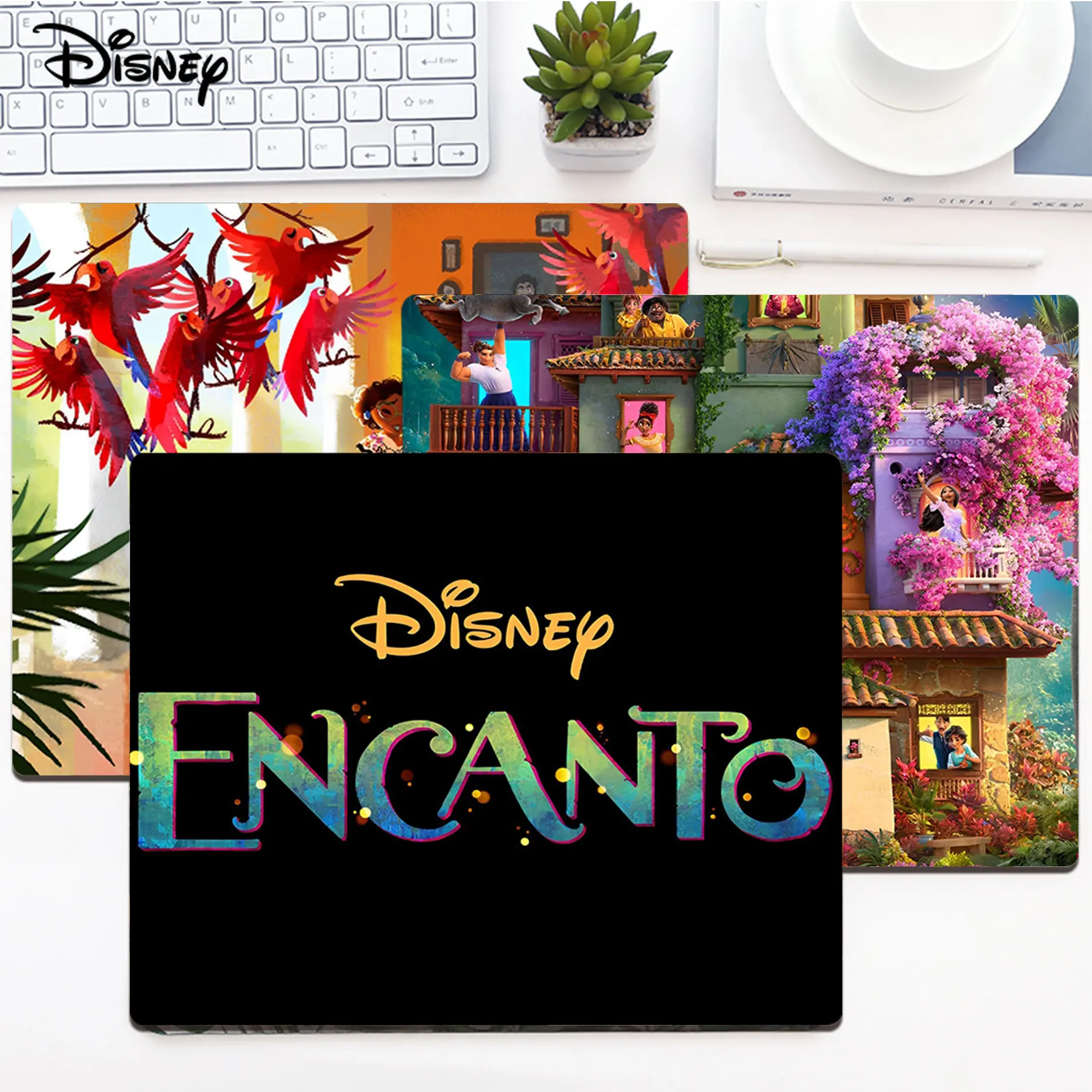 

Disney ENCANTO Mousepad Animation Office Student Gaming Thickened Large Pad Non-slip Cushion Mouse Pad Office Desk Accessories