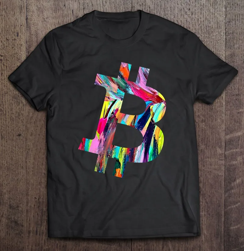 

Футболка мужская с рисунком биткоина, Графитовая тенниска с собственным дизайном, майка Манга