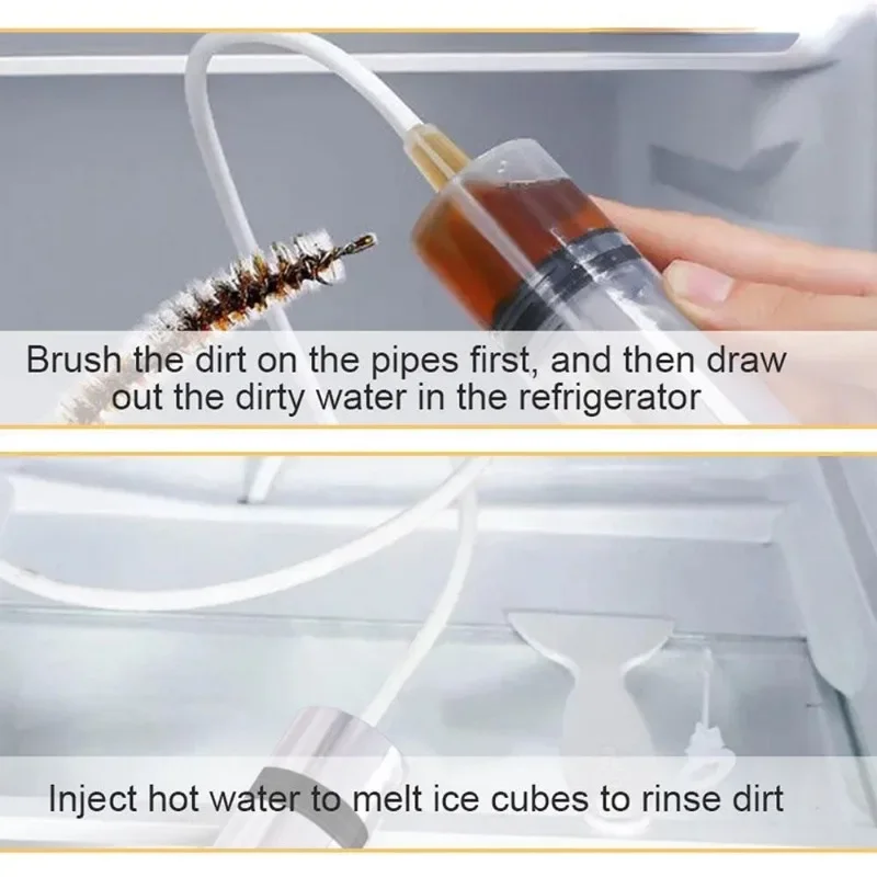 1 компл./5 шт. средство для удаления сливного отверстия в холодильнике инструменты