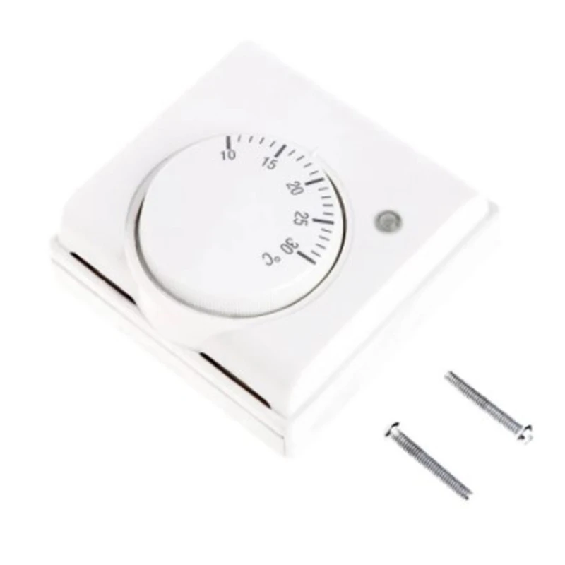

1Pc Room Floor Temperature Controller Mechanical Central Heating Thermostat 220V AC