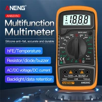 handheld digital multimeter lcd backlight portable acdc ammeter voltmeter ohm voltage tester meter multimetro