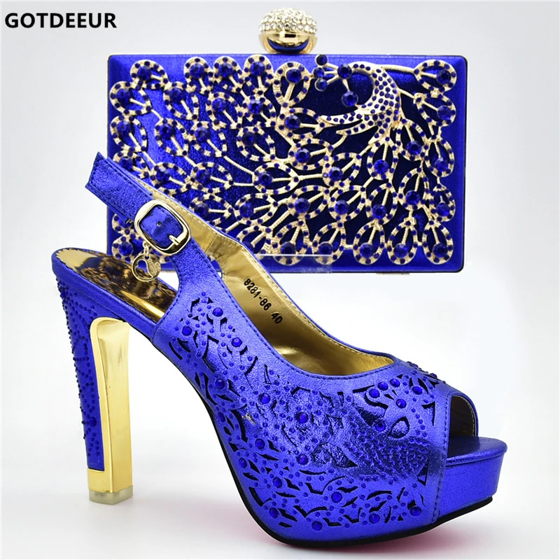 

Новое поступление, Женский комплект из обуви и сумки в итальянском стиле, вечерние туфли и сумочка в африканском стиле, итальянская роскошн...