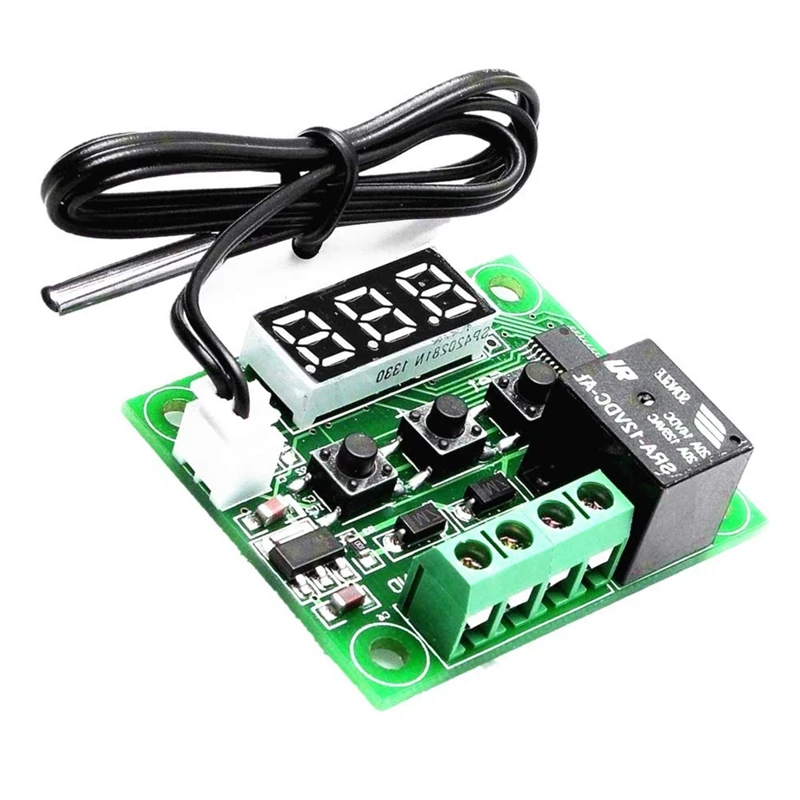 

1PCS W1209 Digital Led Thermostat Temperature Control DC 12V Adapter Thermometer Thermo Controller Switch Module