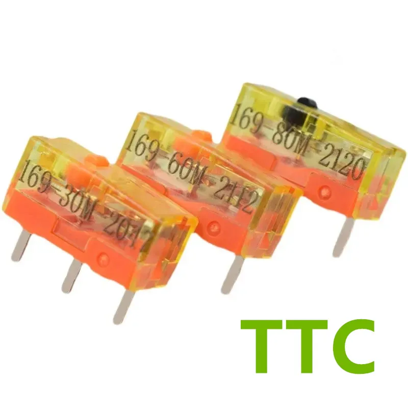 5 шт. TTC пылезащитный золотой переключатель 30 60 80 миллионов кликов пожизненная