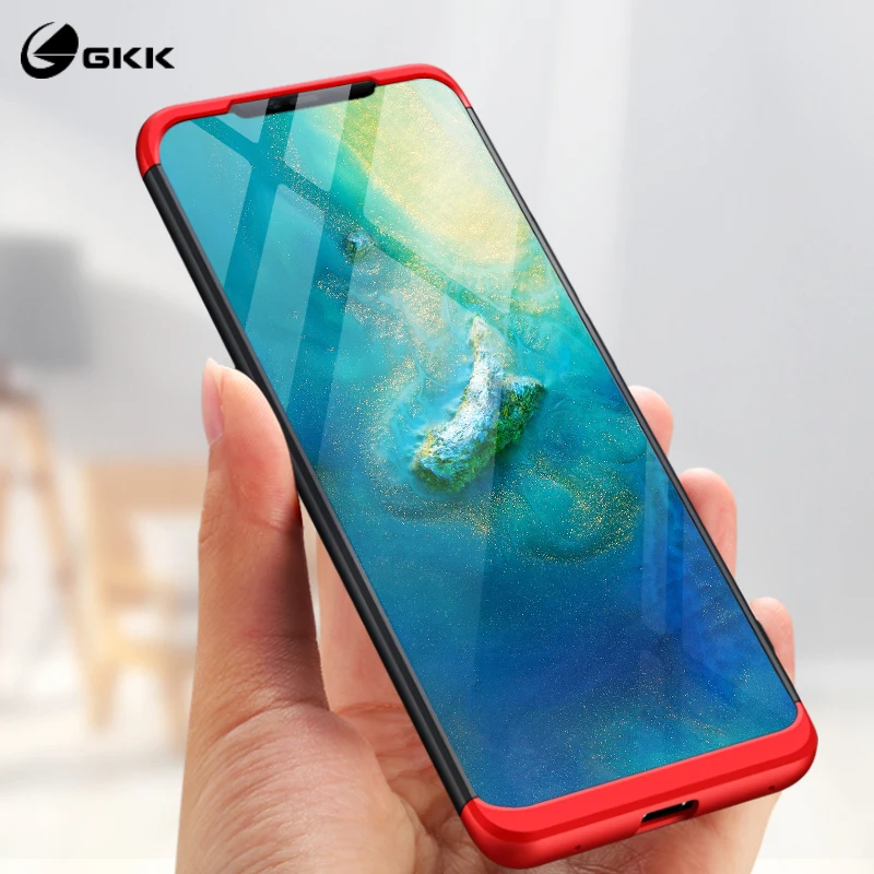 

GKK Оригинальный чехол для Huawei Mate 20 Pro Lite, чехол 3 в 1, дизайн 360, полная защита, противоударный чехол для Mate 20 Pro, чехол Etui Kryt