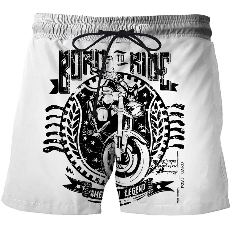 

Men's Street Personality Biker Shorts 3d Printing Loose Breathable Five Points Fashion Youth Hip Hop Casual Pants Male Clothing