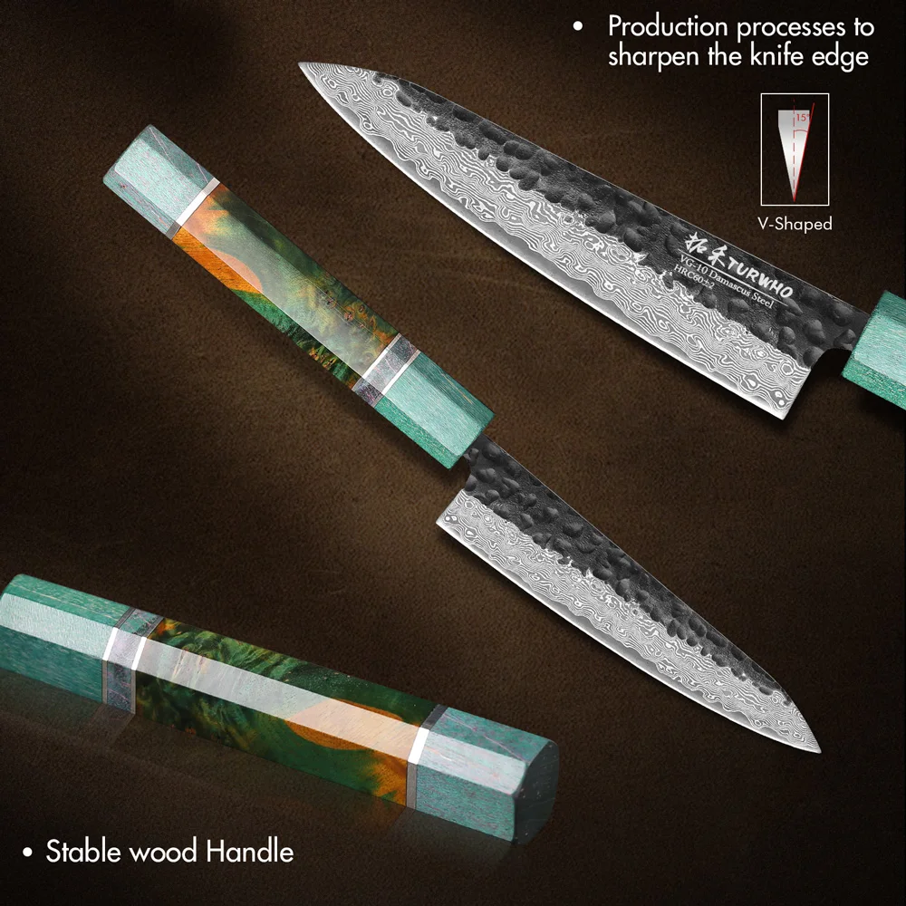 Универсальный нож TURWHO 5 дюймов инструменты для приготовления фруктов мяса