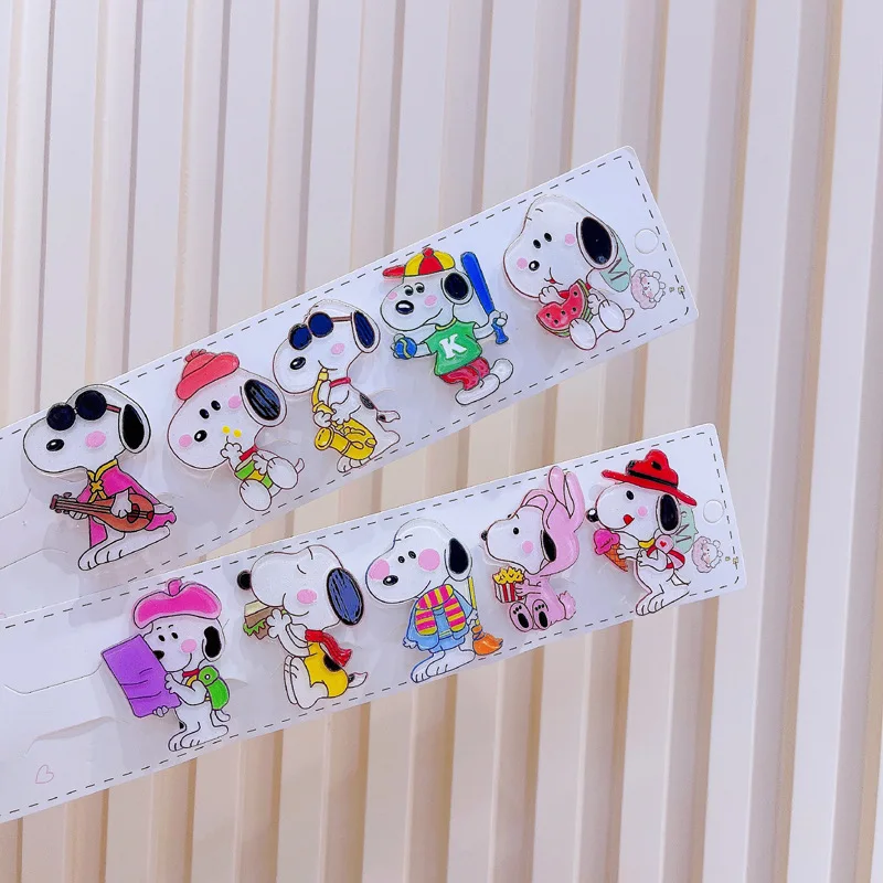 

Snoopy Чарли коричневый Kawaii корейский Детский Мультфильм Утконос зажим аксессуары для волос ювелирные изделия головной убор