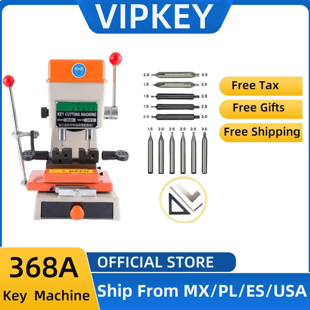 

vipkey 368A вертикальный резак для ключей 220В/110В