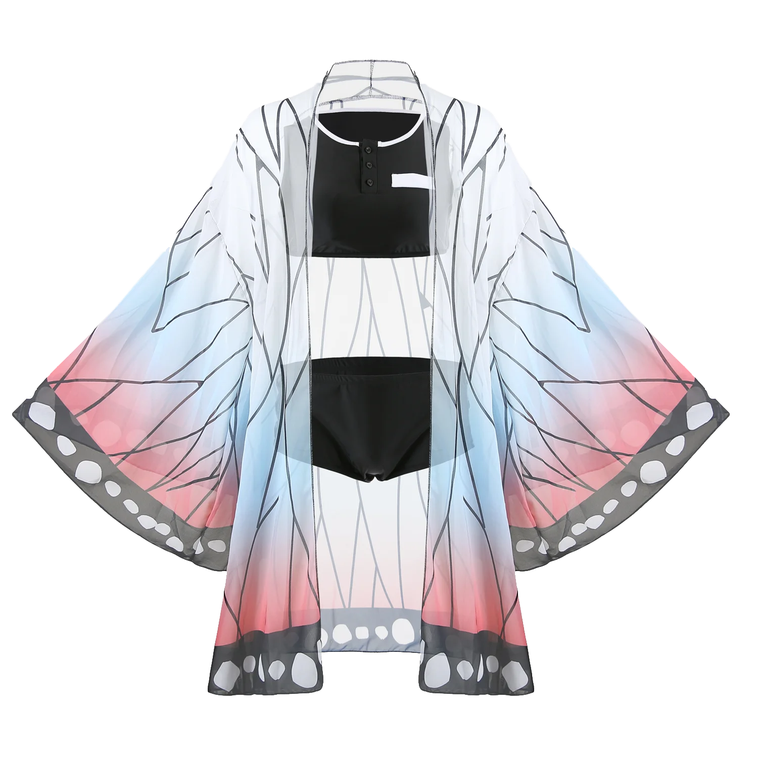 Женский купальник-бикини с аниме рассекающий демонов |