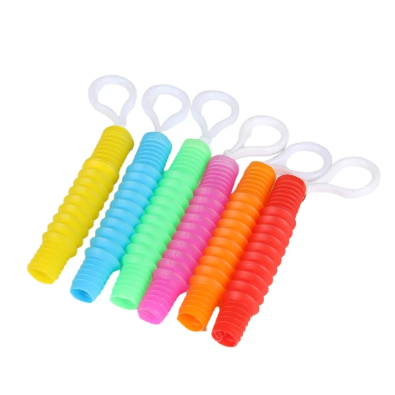Stress Toy Sensory Fidget Stretchy Tube Free Wrap Bend Autism OCD ADD Therapy |