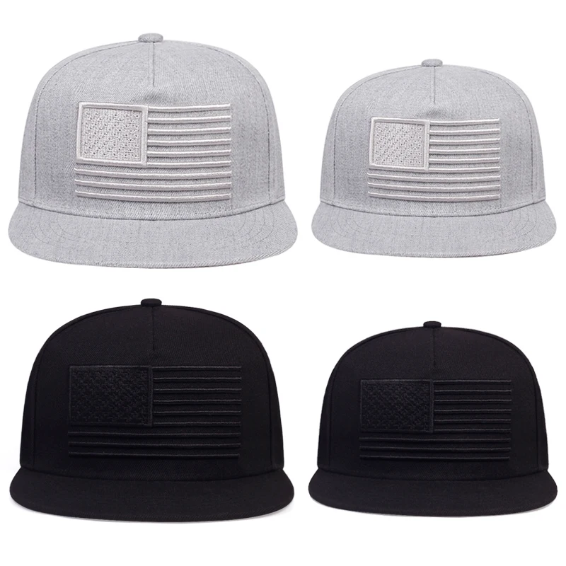 

Fashion cotton wild men baseball cap adult children parent-child hat American flag hip-hop caps outdoor sports hat hats