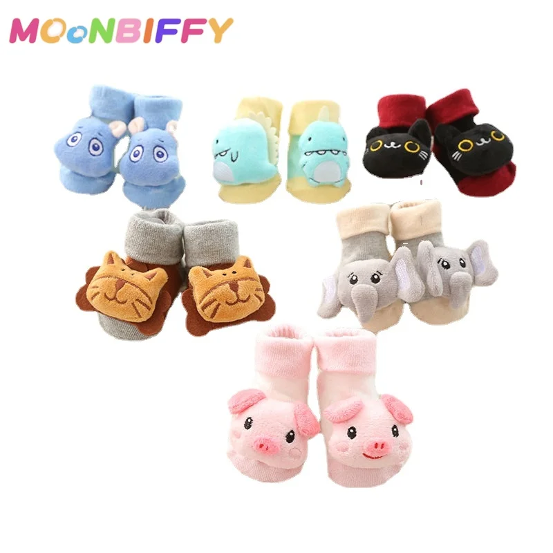 

Baby Socks Floor Non-slip Cotton Cartoon Doll Socks Baby Girls Boys Soft Cute Boots Newborn Baby Socks Baby Accessories