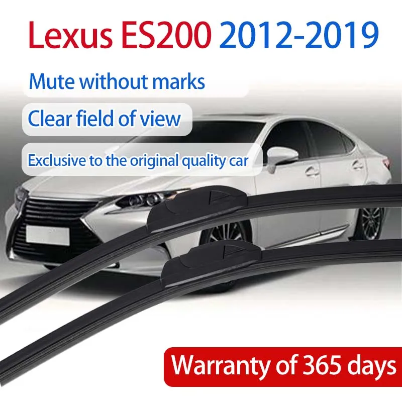 

Car Wipers Blade For Lexus ES200 Universal Frameless Silicone Windshield Soft Rubber ShangKeWen Car Wipers Lexus Accessories