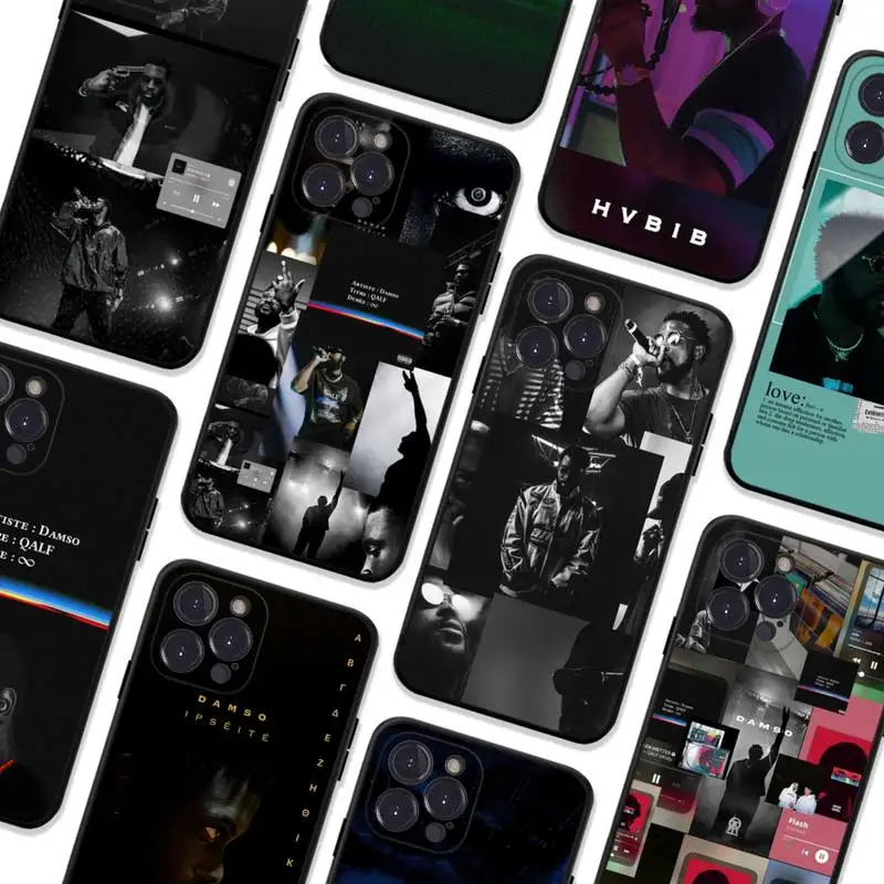 

Damso The Life Vie Phone Case For iPhone 14 11 12 13 Mini Pro XS Max Cover 6 7 8 Plus X XR SE 2020 Funda Shell