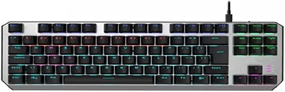 

GAMER MECANICO RANDGRID TKL RAINBOW KE-KG125 teclado mecanico