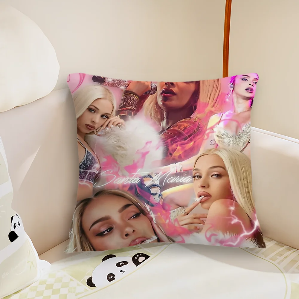 Hot Singer B-Bad G-Gyal La joia Pillow Case Sofa Living Room Bedroom Headboard Backrest Cushion Square Nap Time