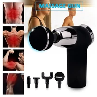 massage gun deep tissue percussion muscle massager for pain relief 20 speeds lcd touch display fascia gun electric body massager